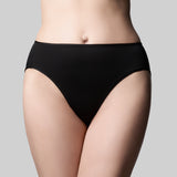 Classic Comfort Hi Cut Brief - Black