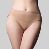 Classic Comfort Hi Cut Brief - Nude