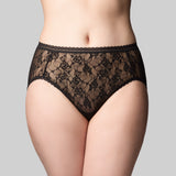 Lacies Hi Cut Brief - Black