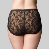 Lacies Hi Cut Brief - Black