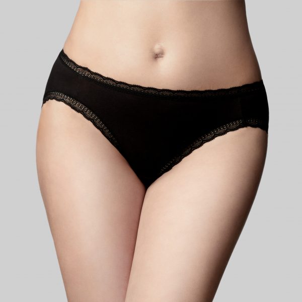 Classic Cotton Bikini - Black