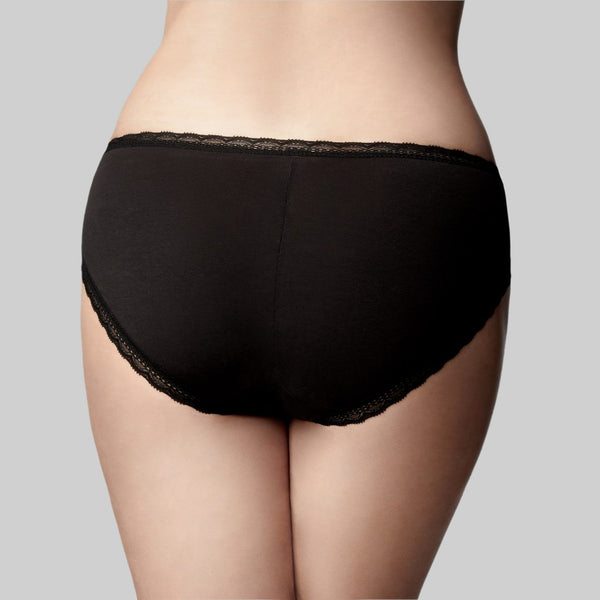 Classic Cotton Bikini - Black