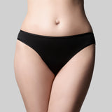 Classic Comfort Cheeky Bikini - Black