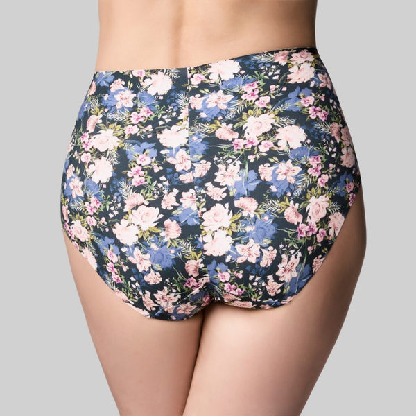 Precision Full Brief - Navy Floral