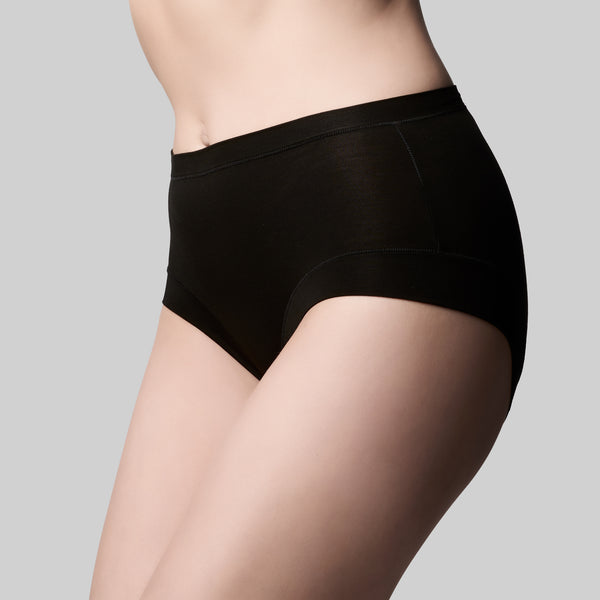 Classic Bamboo Full Brief - Black