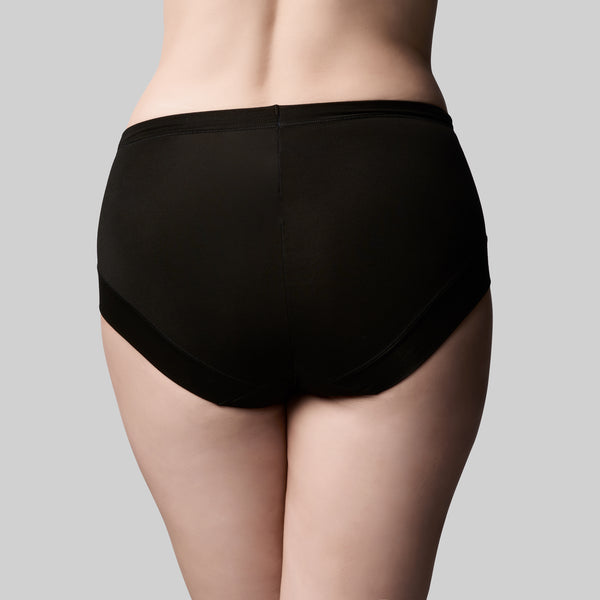 Classic Bamboo Full Brief - Black