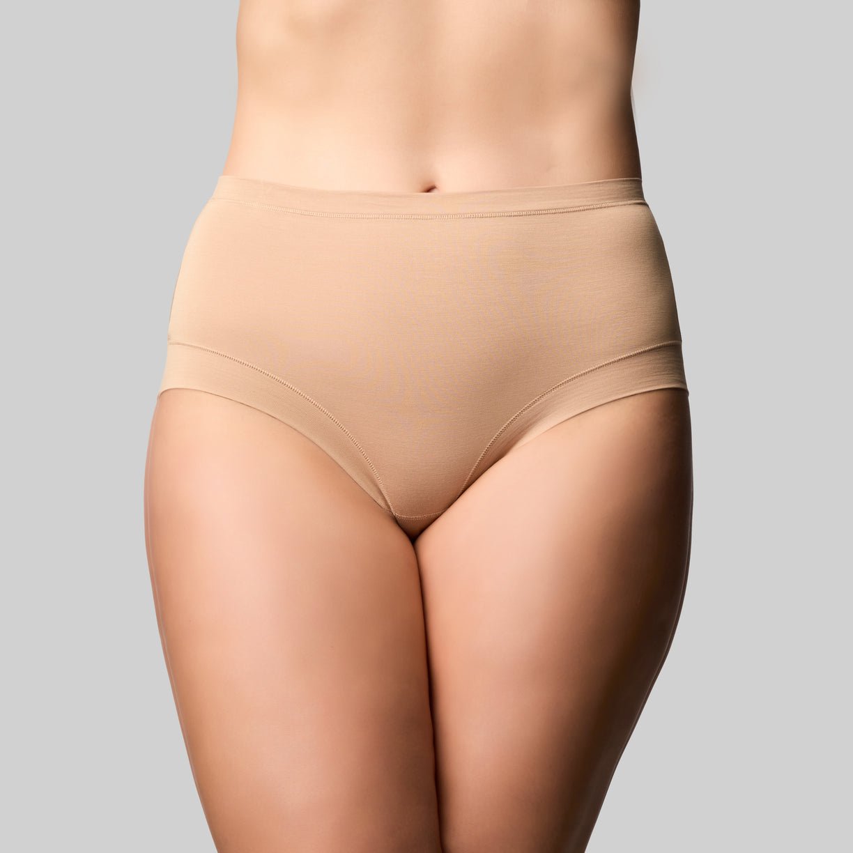 Classic Bamboo Full Brief - Nude