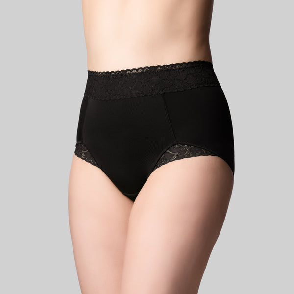 Tummy Smooth Full Brief - Black