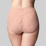 Lacies Full Brief - Rose Beige