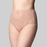 Lacies Full Brief - Rose Beige