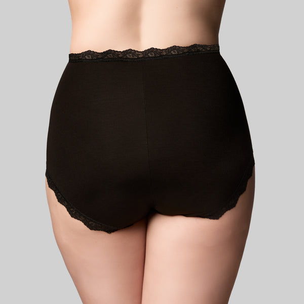 Bamboo Lights Full Brief - Black