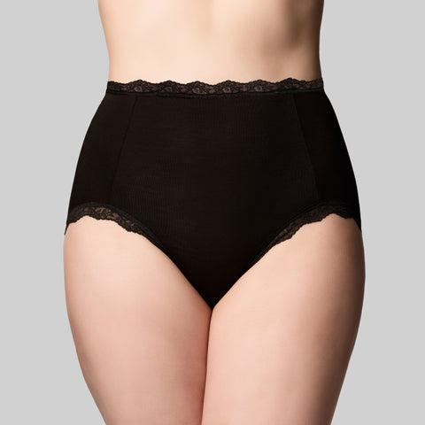 Bamboo Lights Full Brief - Black