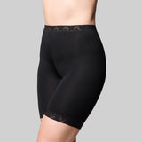 Micro & Lace Anti-Chafing Short - Black