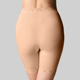 Micro & Lace Anti-Chafing Short - Buff