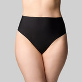 Precision High Waisted G-String - Black