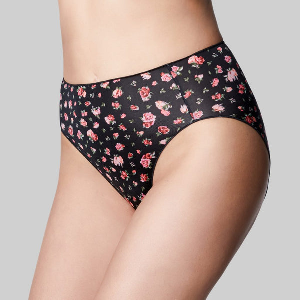 Classic Hi Cut Brief - Rosebud