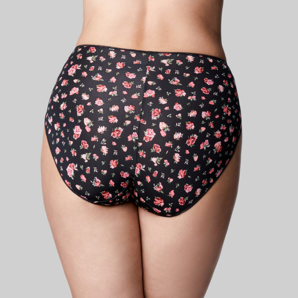 Classic Hi Cut Brief - Rosebud