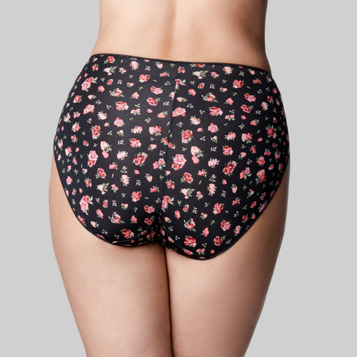 The Knicker Precision And Lace Full Brief - Rosebud