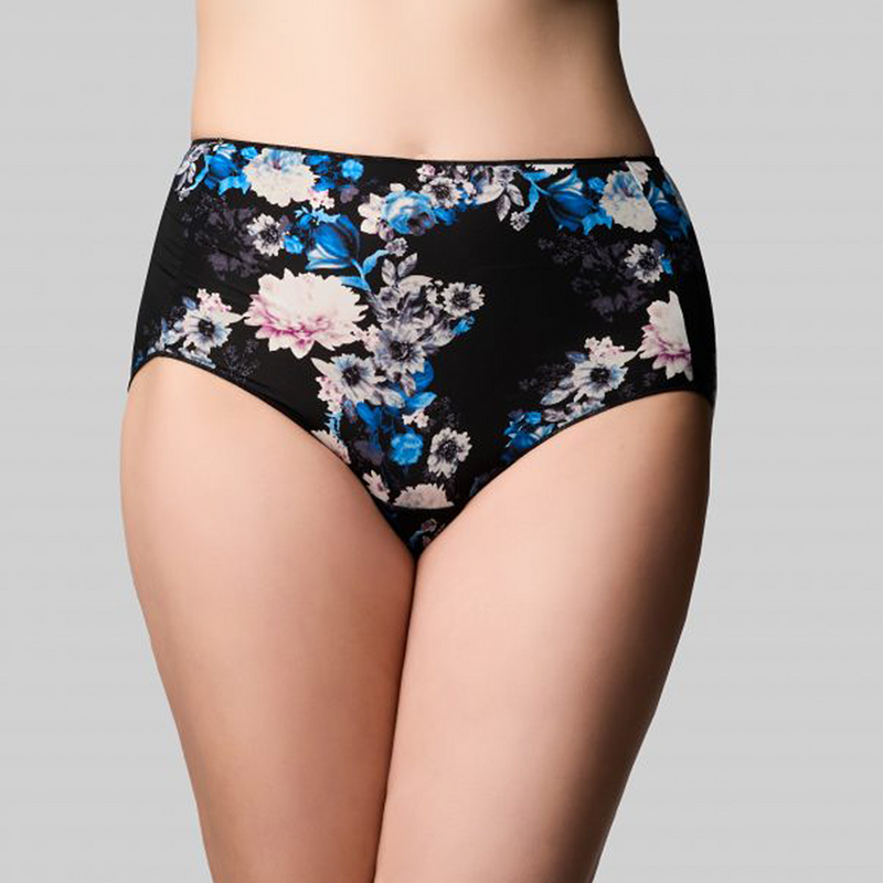 Classic Full Brief - Midnight Blooms